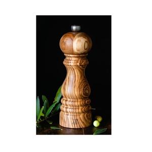 Salero de Madera Maciza Hecho a Mano para Mesa de Comedor, Cocina, Restaurante, Hotel, Dispensador de Especias Decorativo - Product Image 1