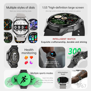 Reloj Inteligente Watch5 PRO con Tarjeta SIM, Batería de 300 mAh, BT 5.0, GPS, Frecuencia Cardíaca, Presión Arterial, Llamada de Emergencia SOS para Viajes al Aire Libre - Product Image 2