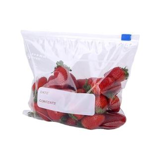 Custom Logo Transparent PE Ziplock Bag with Slider Zipper Offset Printing for <b>Jewelry</b> Packaging - Product Image 2