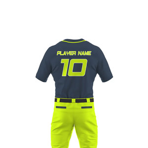 Durable 220GSM Polyester Baseball Jersey Breathable Team Uniforms Custom Sublimated Short Anti-UV Sports Apparel Pakistan - Product Image 5