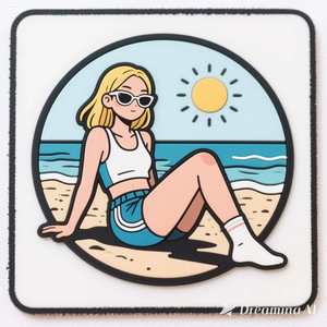 Parches de PVC 3D Personalizados con Logotipo para Prendas - Grabados en Relieve Sin Pliegues - Hechos en Vietnam con Fabricación de Alta Calidad - Product Image 1