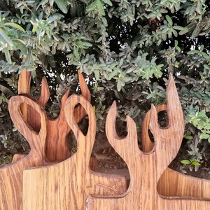 Planches à découper en bois de haute qualité en gros avec poignée, forme rectangulaire, épaisseur 1,5 cm, écologiques BELLADEC - Product Image 6