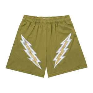 Pantalones Cortos Deportivos de Verano para Hombre, Estilo Moderno, Ecológicos, de Poliéster/Nailon, Transpirables, con Logotipo Personalizado - Product Image 5