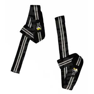 Correas de Levantamiento de Pesas Ajustables con Logotipo Personalizado, de Algodón, para Gimnasia y Fisicoculturismo, Protección de Muñecas Resistente, Transpirables, para Ejercicio - Product Image 1