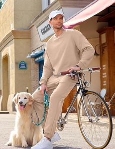 Premium Tracksuit Set Hoodie And Jogger Sportswear Custom Logo Tracksuit <b>Men</b> Activewear Set Heavyweight Fleece Tracksuit - Product Image 3