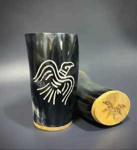 Verres à shot en corne de vache, modernes, luxueux, faits à la main, écologiques, lavables au lave-vaisselle, pour les cocktails et les mariages - Product Image 5