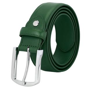 Ceinture en cuir de peau de vache de couleur personnalisée de haute qualité avec ceinture véritable de luxe de logo pour les hommes-Vente en gros - Product Image 4