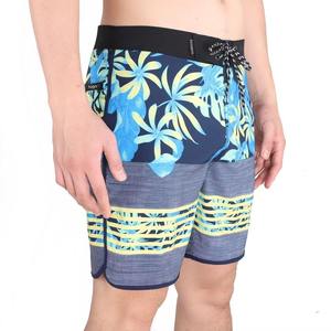 Hot Selling Men's Standard Fit 100% Polyester <b>Stretch</b> 9" <b>Shorts</b> 4 Way <b>Stretch</b> <b>Shorts</b> - Product Image 2