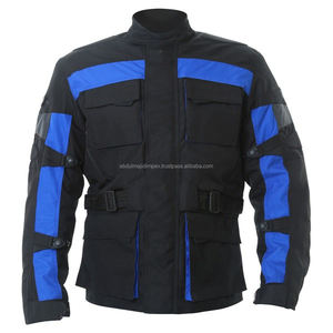 Veste de course de moto imperméable Cardura 600D de haute qualité vêtements de sport à bas prix avec caractéristiques de protection et réfléchissantes - Product Image 3