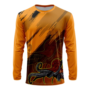 เสื้อตกปลาแขนสั้นกันน้ำ แห้งเร็ว ป้องกันแสงแดด SPF UPF 50 ระบายอากาศได้ดี ผลิตจากโพลีเอสเตอร์ ป้องกันรังสียูวี พร้อมฮู้ดสำหรับผู้ชาย รับผลิตตามสั่งพร้อมโลโก้ - Product Image 2