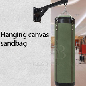 Sac de frappe professionnel en cuir robuste avec design écologique et construction durable pour la maison, la salle de sport et l'entraînement sportif - Product Image 6