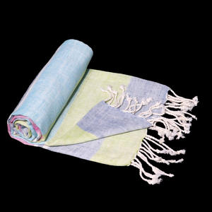 Serviette Fouta turque personnalisable avec votre logo et design à rayures, vente en gros, 100% coton, serviette Fouta douce, fabricant indien - Product Image 6