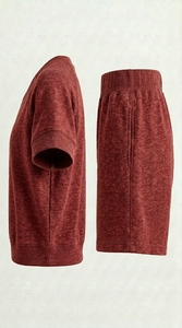 Shorts en coton uni pour homme, taille élastique, confortables, légers, respirants, décontractés, pour l'été, à porter au quotidien, shorts doux - Product Image 6