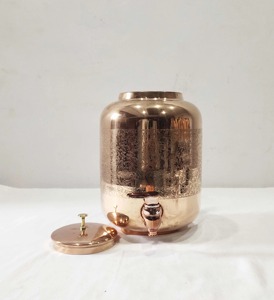 Yoga Style Copper Water Dispenser Ayurvedic Design Copper Water Dispenser Colorful Wholesale Price Copper Water Dispenser - Product Image 6
