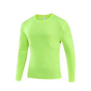 Camiseta deportiva de manga larga para hombre, diseño moderno, corte ajustado, alta calidad, talla grande, hecha en Pakistán. - Product Image 1