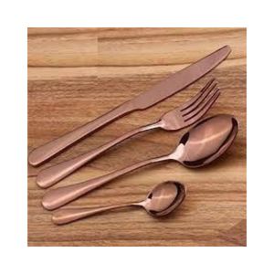 Elegante Juego de Cubiertos de Acero Inoxidable, Cuchara, Tenedor, Cuchillo, Juego de Cubiertos Planos, Colección de Vajilla Premium para Cocina - Product Image 1