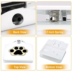 Distributore d'acqua per cani da esterno con attivazione a pedale e sprinkler, comodo per i cani - Product Image 6