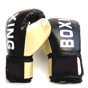 Guantes de Boxeo Cómodos de Color Negro en Oferta, Guantes de Combate Personalizados de Color Personalizado a Bajo Precio - Product Image 2
