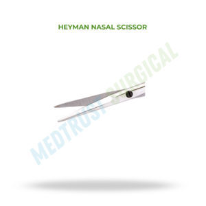 Heyman Nasal Scissor 14cm Neuro Spine Surgical <b>Instrument</b> For Fine Nasal Cutting - Product Image 2