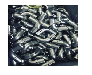 Componentes de Codo de Tubería de Acero Inoxidable Fundido, Superficies Mecanizadas por CNC, Corte por Electroerosión por Hilo, Brochado para Sistemas de Maquinaria Industrial - Product Image 2
