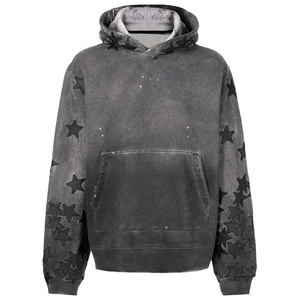 Prix de gros RTS, sweat-shirts en coton pur de qualité supérieure, broderie personnalisée, effet délavé, look tendance, streetwear AI-HD-31 - Product Image 6