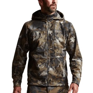 Veste de chasse camouflage à fermeture éclair intégrale avec capuche, vêtements d'extérieur imperméables et isolés, équipement d'hiver pour hommes - Product Image 4