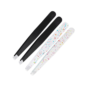 Meilleures ventes, magnifiques pinces à cils en acier inoxydable, nouveau design, haute qualité, vente en gros - Product Image 6
