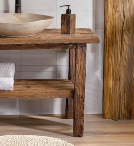 Mueble de Baño Rústico de Madera con Encimera, Lavabo y Estante Abierto, Mueble Elegante para Decoración de Baños de Primera Calidad - Product Image 2