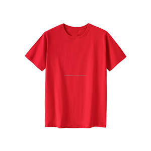 Camiseta de Verano para Hombre, Personalizada OEM, 100% Algodón, Cuello Redondo, Manga Corta, Estilo Holgado - Product Image 1