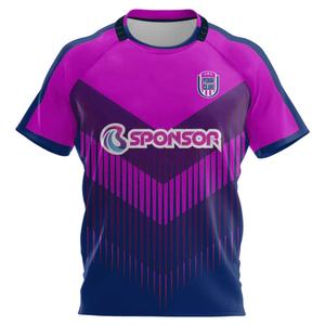 ชุดกางเกงขาสั้นรักบี้ทีมชาติยูนิเซ็กซ์ชุดเสื้อฟุตบอลแบบระบายอากาศสำหรับเยาวชนผู้ใหญ่ - Product Image 3