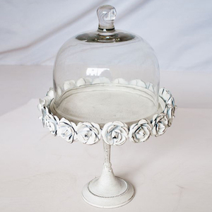 Support à gâteau en métal avec finition personnalisée, aspect traditionnel, pour mariage, réception, table de dîner, décoration, économique - Product Image 2