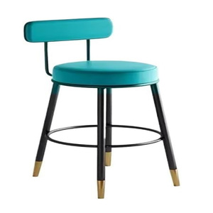 Metal <b>Bar</b> Chairs, Indoor <b>Outdoor</b>, Stackable, Matte White Leather <b>Bar</b> Chair Counter Height <b>Bar</b> Chair <b>Set</b> Of 2 - Product Image 4
