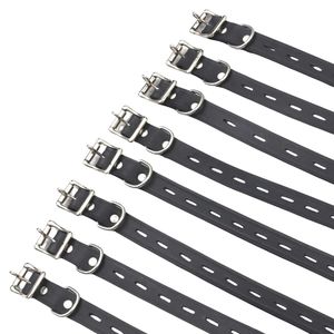 Menottes de cheville réglables en cuir avec doublure douce et boucles robustes - Product Image 1