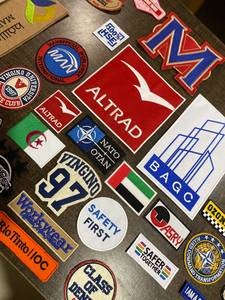Custom Embroidered Iron-On Non-Woven Fabric Patches Logo Badge Badges Rectangle Flag <b>Letter</b> <b>Applique</b> for Uniform Garment Decor - Product Image 1