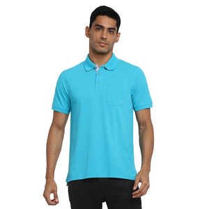 Derniers modèles de polos pour hommes en couleur unie, service OEM, design personnalisé, polos décontractés élégants pour hommes - Product Image 1