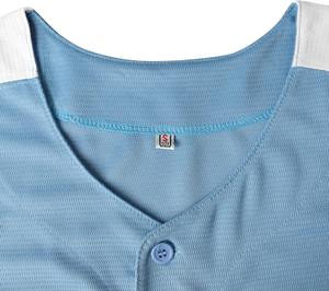 Maillot de baseball en polyester personnalisé avec logo DTF, fabricant en gros pour clubs sportifs, vêtements d'équipe professionnels durables - Product Image 4