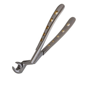 Forceps dentaire pour chirurgie buccale adulte, extraction et détente des molaires inférieures et supérieures, y compris des molaires de sagesse (gauche) - Product Image 3
