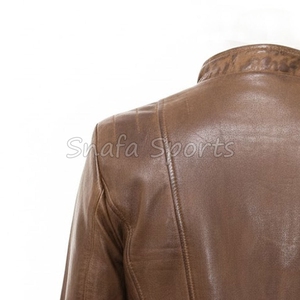 Chaqueta de cuero premium para mujer, ideal para salidas nocturnas, estilo motero y elegante para eventos sociales. - Product Image 6