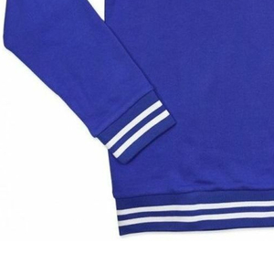 Suéter de Punto Azul Rey para Hombre, Cuello Redondo, Color Sólido, Manga Larga, Ropa de Otoño para Hermandades - Product Image 2
