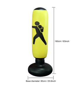 Inflatable <b>Boxing</b> <b>Punching</b> <b>Bag</b> for Adults Kids Muay Thai Training Fitness Exercise Stand - Product Image 4