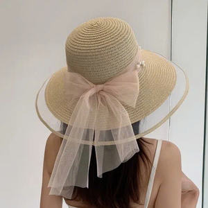 [Oferta] Sombrero de Paja Premium con Ala Invertida y Banda de Seda, Ajustable, Ligero, Sombrero de Sol de Moda 2026, 3 Colores - Product Image 3