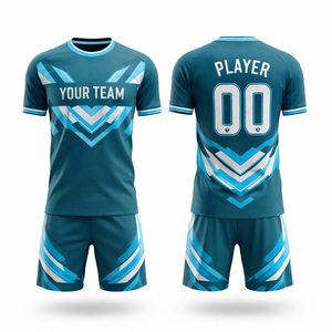 Uniforme de Fútbol Personalizado de Alta Calidad, Duradero, 100% Poliéster, Antibacteriano, Manga Larga, Jersey de Invierno para Equipo - Product Image 1