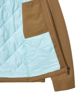 Chaqueta de Trabajo para Hombre, de Alta Calidad, Personalizada, de Sarga de Algodón, Mangas Largas, Estilo Invernal, para una Apariencia Profesional - Product Image 3