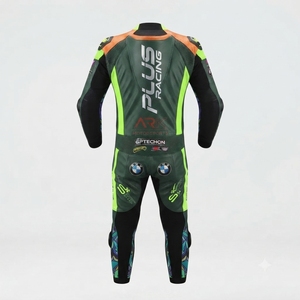 Traje de Carreras Personalizado para Hombre en Cuero Vacuno/Canguro, Mono de Una Pieza con Armadura de Nivel 2 CE, Hecho a Medida, Protección OEM - Product Image 2