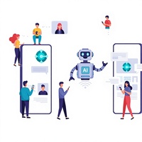 Desarrollo de Software de Agente de IA Personalizado, Chatbot de Marca Blanca Compatible con MAC OS, Integración CRM Multi-idioma, en Stock