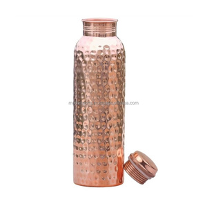 Pure Ayurvedic Eco-Friendly Copper Bottle for Daily Wellness Healthy Hydration Balanced Living <b>Travel</b> Home Office Gift Use - Product Image 2