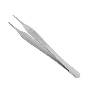 Pinzas Micro Adson de Alta Calidad, 120 mm, Acero Inoxidable Alemán, Instrumento Quirúrgico Reutilizable, Herramienta para Agarrar Tejidos - Product Image 3