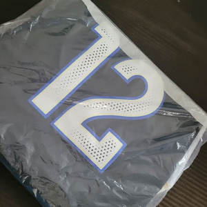 Camiseta de Fútbol Americano Estampada, Camiseta de Fútbol Bordada, Ropa Deportiva de Malla Negra, Tallas S–3XL, Sublimación, Fútbol Americano - Product Image 6