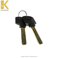 Nuevo Diseño OEM, Cerradura Cilíndrica Europea de Latón Brillante de la Mejor Calidad, Grabada con Láser, Kit de Llaves Maestras, 2 Llaves, 60 mm ANSI