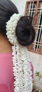 เครื่องประดับผมมอกราสำหรับเจ้าสาว สำหรับผู้หญิง แบบอินเดียใต้ ประดับผมแบบกัจราสำหรับงานแต่งงาน - Product Image 3